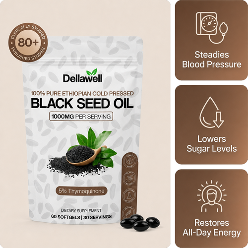 DellaWell Black Seed Oil Capsules