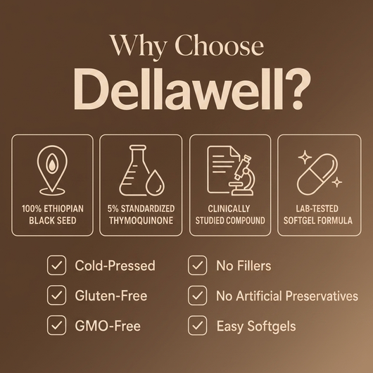 DellaWell Black Seed Oil Capsules