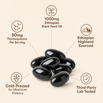 DellaWell Black Seed Oil Capsules